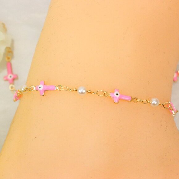 "Minimalist Anklet, Sleek & Modern Design, Women’s Fashion, YC110023-A - Picture 1 of 10